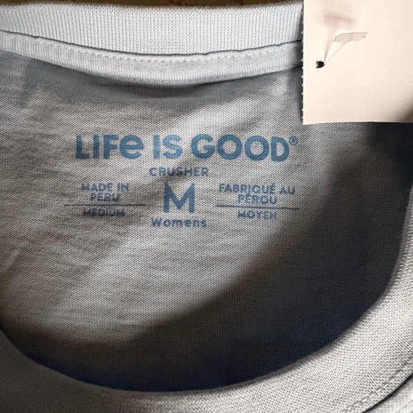 Golf is for the Birdies Crusher Tee by Life is Good—Light Blue - Picture 4 of 5